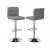 ADJ. BAR STOOL GREY